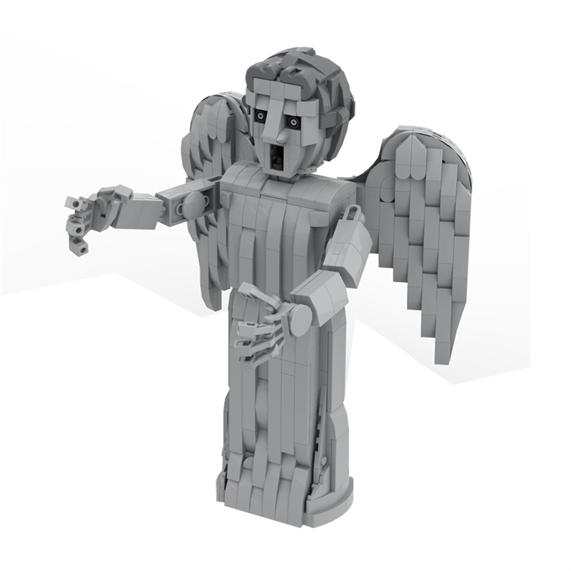 GOBRICKS MOC A1501 Doctor Who Weeping Angel - YWOBB
