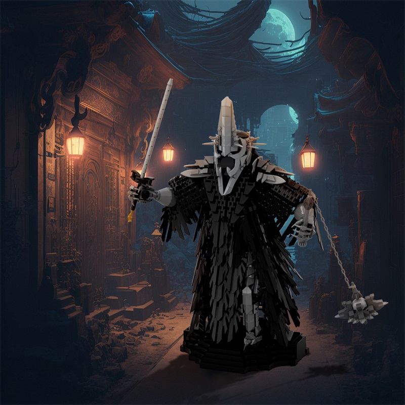 GOBRICKS MOC 182732 Witch-King of Angmar - YWOBB