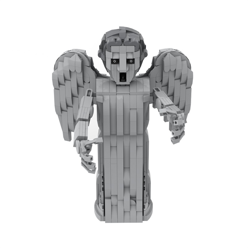 GOBRICKS MOC A1501 Doctor Who Weeping Angel - YWOBB