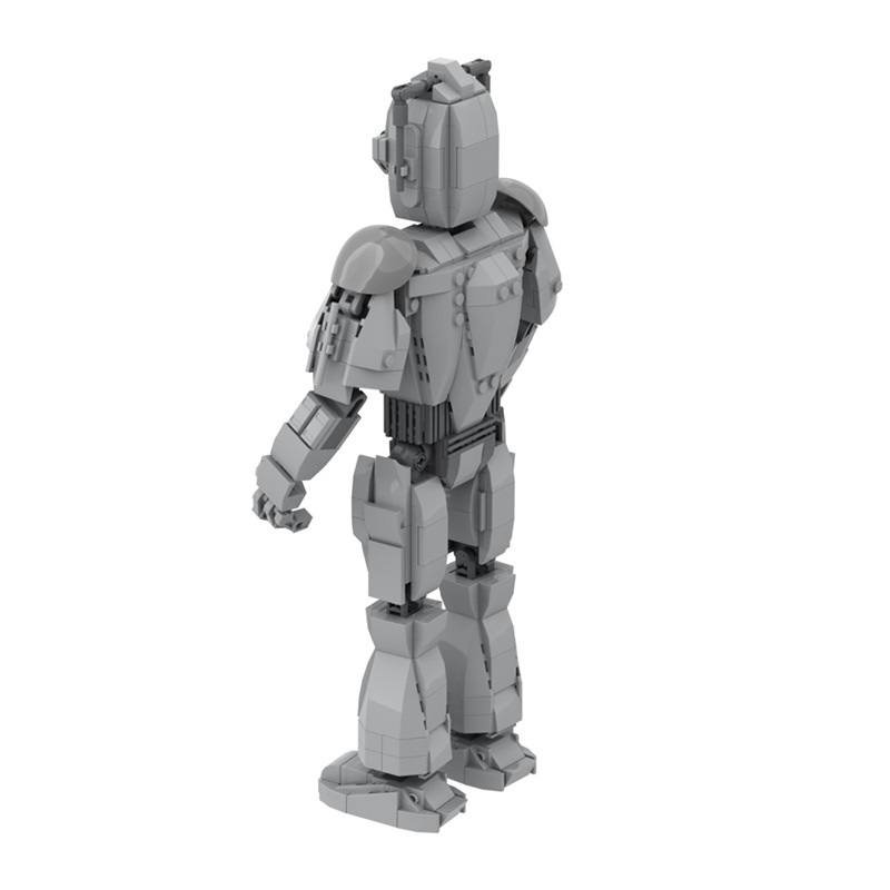 GOBRICKS MOC A1499 Doctor Who Cyberman - YWOBB