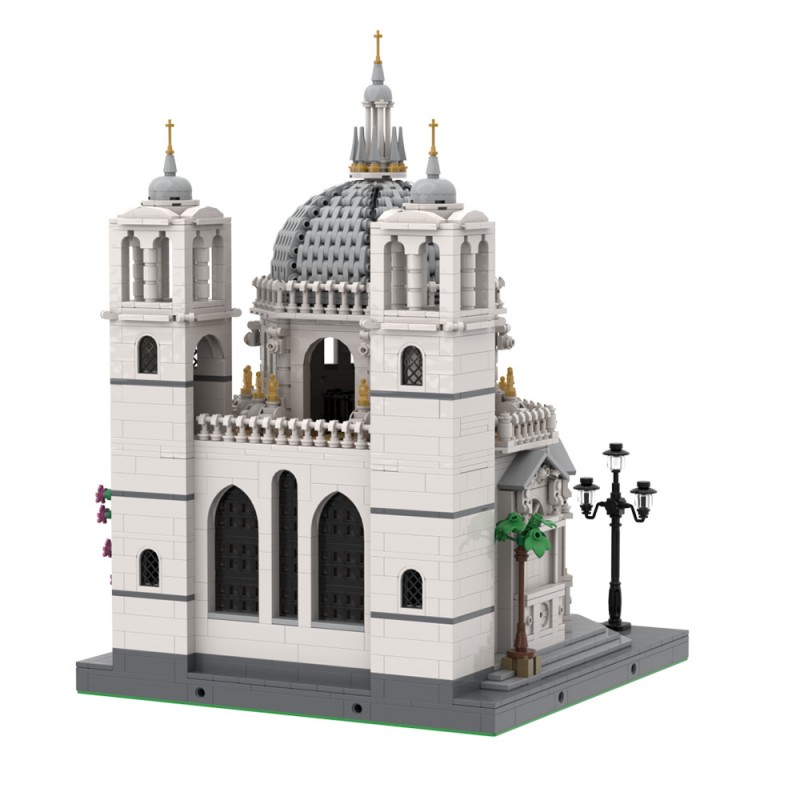 GOBRICKS MOC A1651 Basilica di Santa Maria Della Salute - YWOBB
