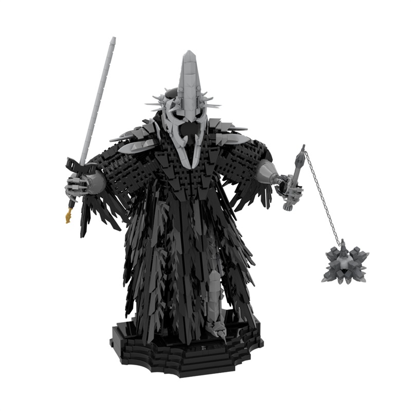 GOBRICKS MOC 182732 Witch-King of Angmar - YWOBB