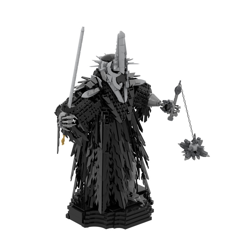 GOBRICKS MOC 182732 Witch-King of Angmar - YWOBB