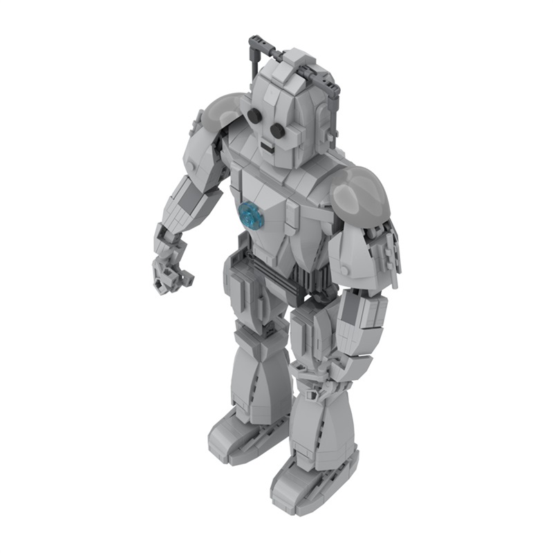 GOBRICKS MOC A1499 Doctor Who Cyberman - YWOBB