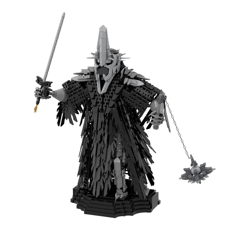 GOBRICKS MOC 182732 Witch-King of Angmar - YWOBB