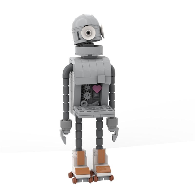 GOBRICKS MOC A1490 Robot Dreams - YWOBB
