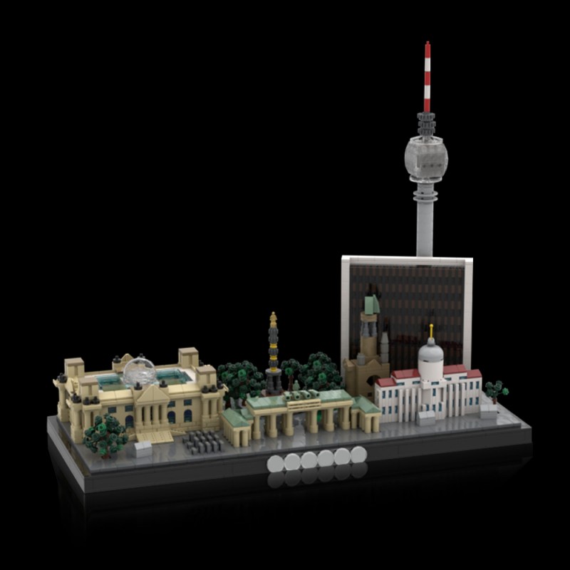 GOBRICKS MOC 197505 Berlin - YWOBB