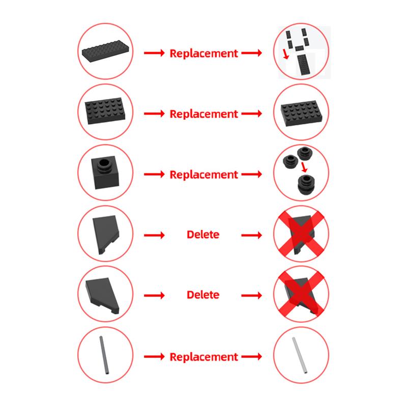 GOBRICKS MOC 187191 Bloodborne Lamp - YWOBB