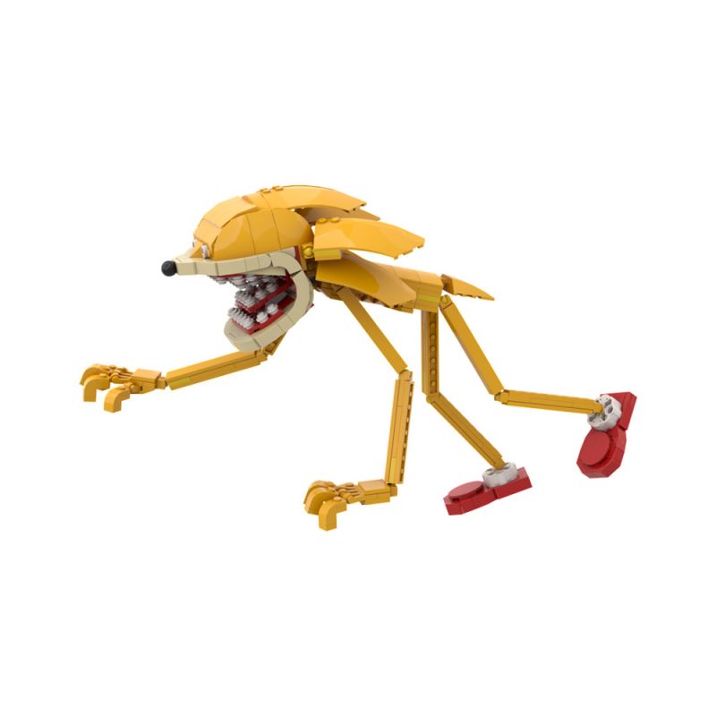 GOBRICKS MOC A1624Y01 Sonic the Hedgehog - Yellow - YWOBB