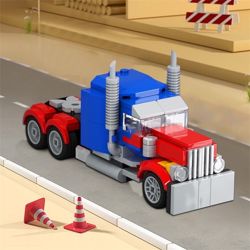 GOBRICKS MOC 186984 Heavy Redesign of 31146 - OPTIMUS - YWOBB