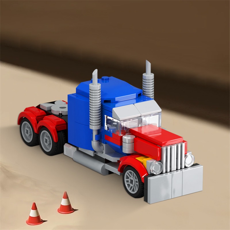 GOBRICKS MOC 186984 Heavy Redesign of 31146 - OPTIMUS - YWOBB