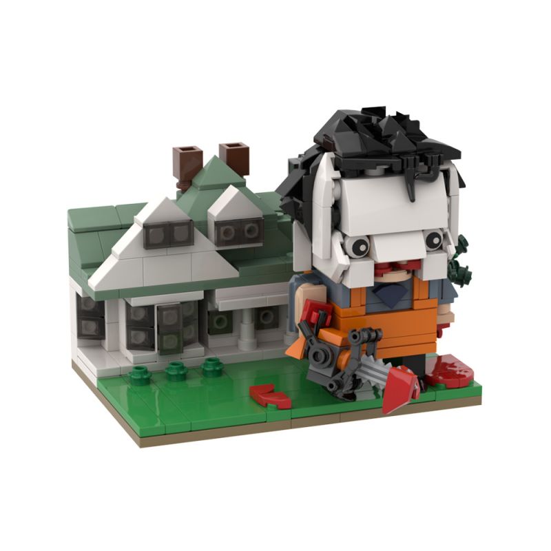 GOBRICKS MOC A1638 The Texas Chain Saw Massacre - YWOBB