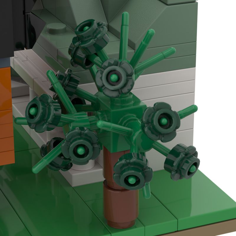 GOBRICKS MOC A1638 The Texas Chain Saw Massacre - YWOBB
