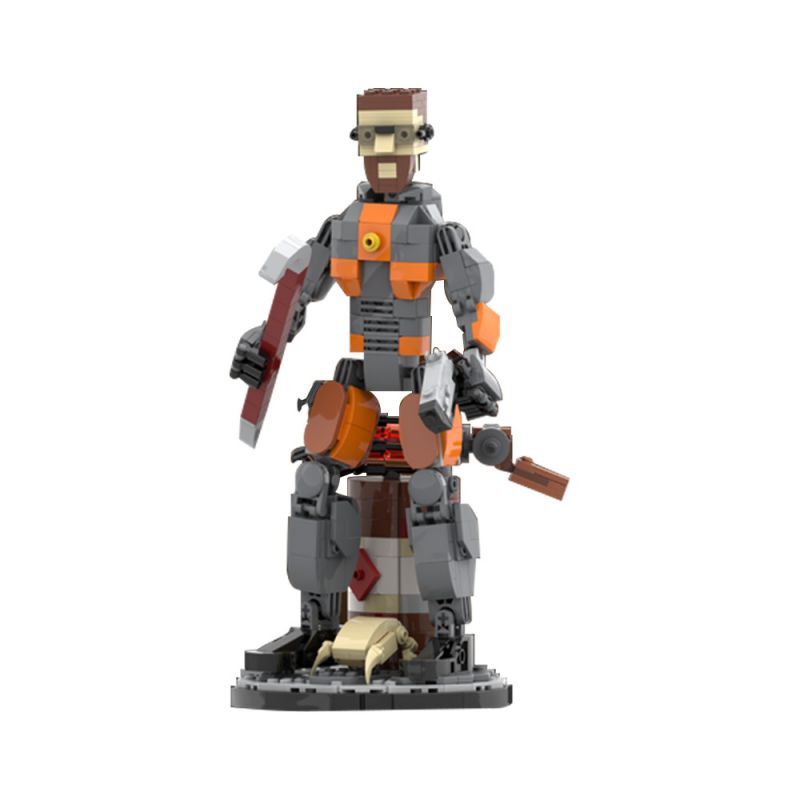GOBRICKS MOC 191371 Gordon Freeman Half-Life 2 - YWOBB