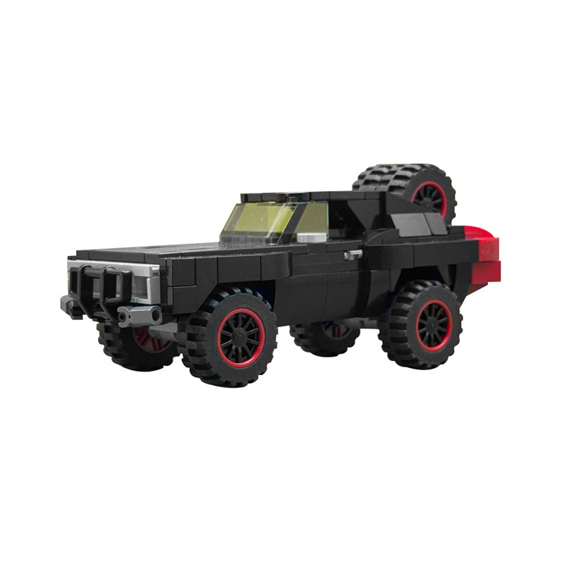 GOBRICKS MOC 186758 Dom's Dodge Charger from Furious 7 - YWOBB