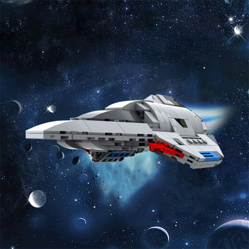 GOBRICKS MOC 187931 Star Trek: Voyager — The Delta Flyer - YWOBB