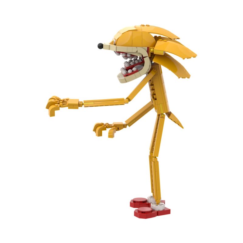 GOBRICKS MOC A1624Y01 Sonic the Hedgehog - Yellow - YWOBB