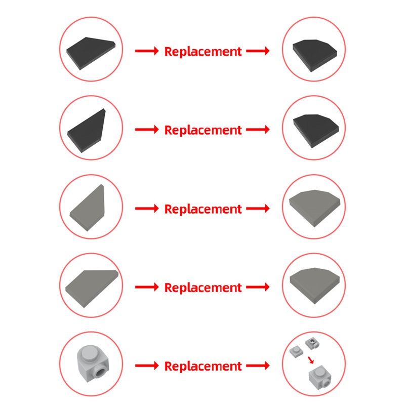 GOBRICKS MOC 187931 Star Trek: Voyager — The Delta Flyer - YWOBB