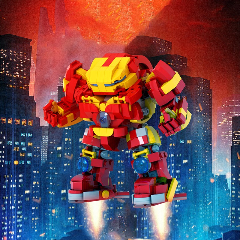 GOBRICKS MOC 170659 HULKBUSTER - YWOBB