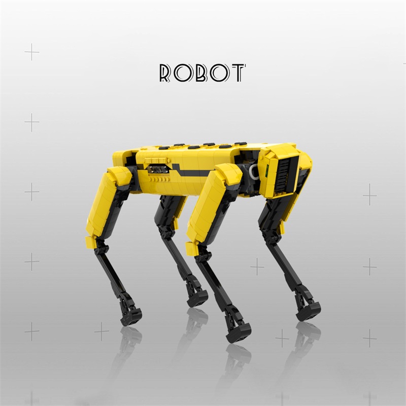 GOBRICKS MOC 184652 boston dynamics spot robot - YWOBB