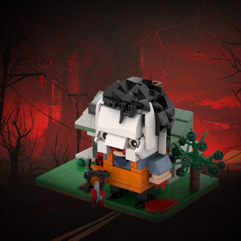GOBRICKS MOC A1638 The Texas Chain Saw Massacre - YWOBB