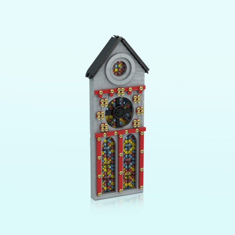 GOBRICKS MOC 193169 Stained-Glass Windows - YWOBB