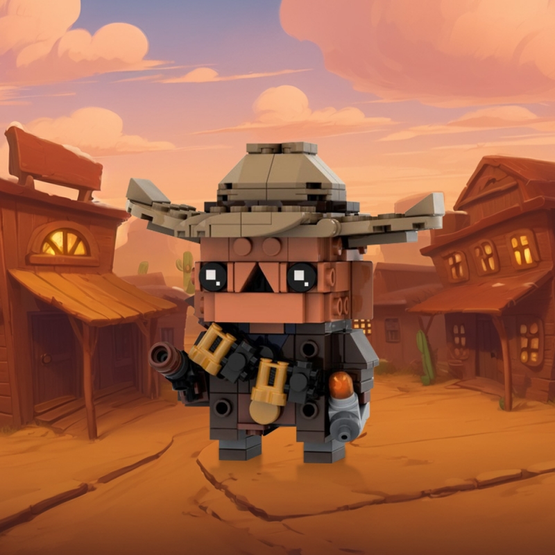 GOBRICKS MOC 183828 Ghoul-Fallout - YWOBB