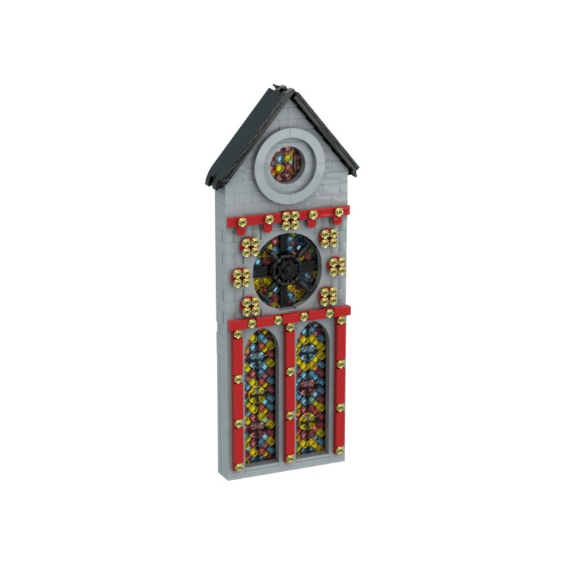 GOBRICKS MOC 193169 Stained-Glass Windows - YWOBB