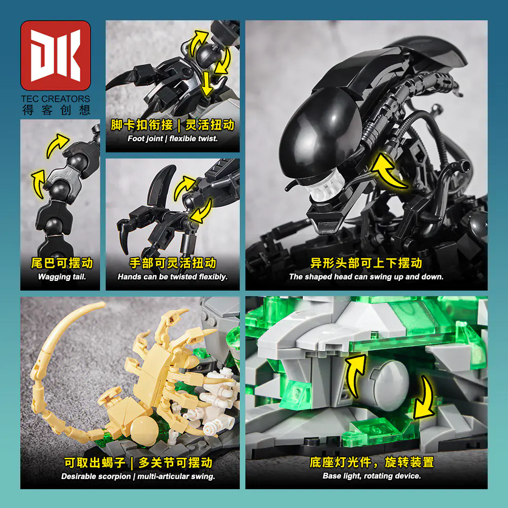 DK 7048 Alien Monsters - YWOBB