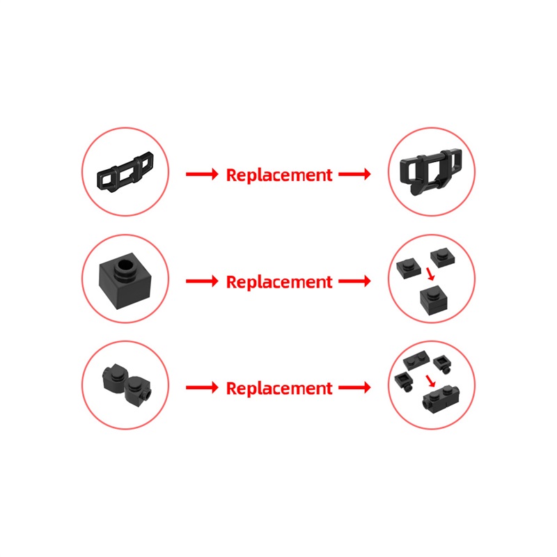GOBRICKS MOC 186758 Dom's Dodge Charger from Furious 7 - YWOBB