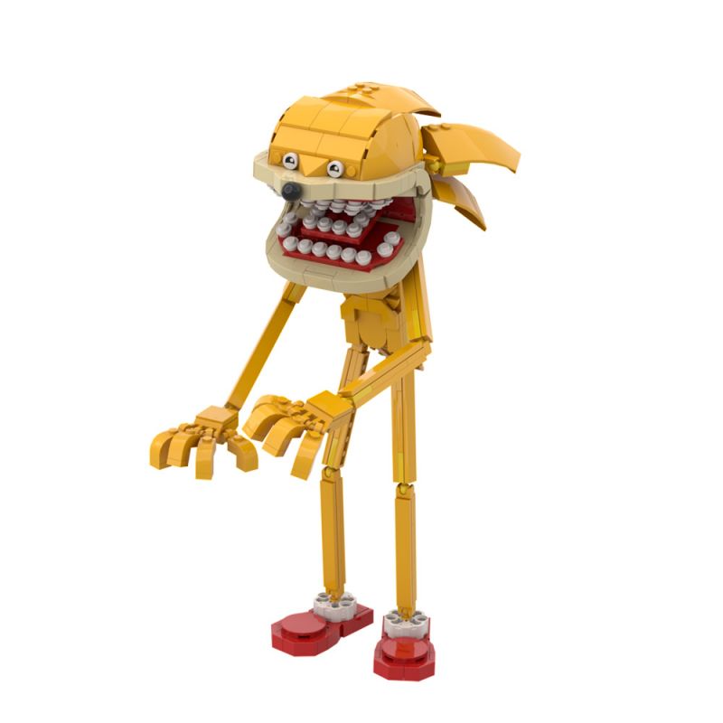 GOBRICKS MOC A1624Y01 Sonic the Hedgehog - Yellow - YWOBB