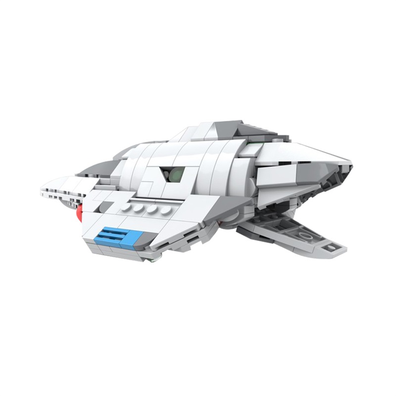 GOBRICKS MOC 187931 Star Trek: Voyager — The Delta Flyer - YWOBB