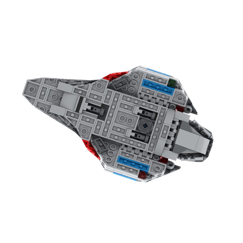 GOBRICKS MOC 187931 Star Trek: Voyager — The Delta Flyer - YWOBB