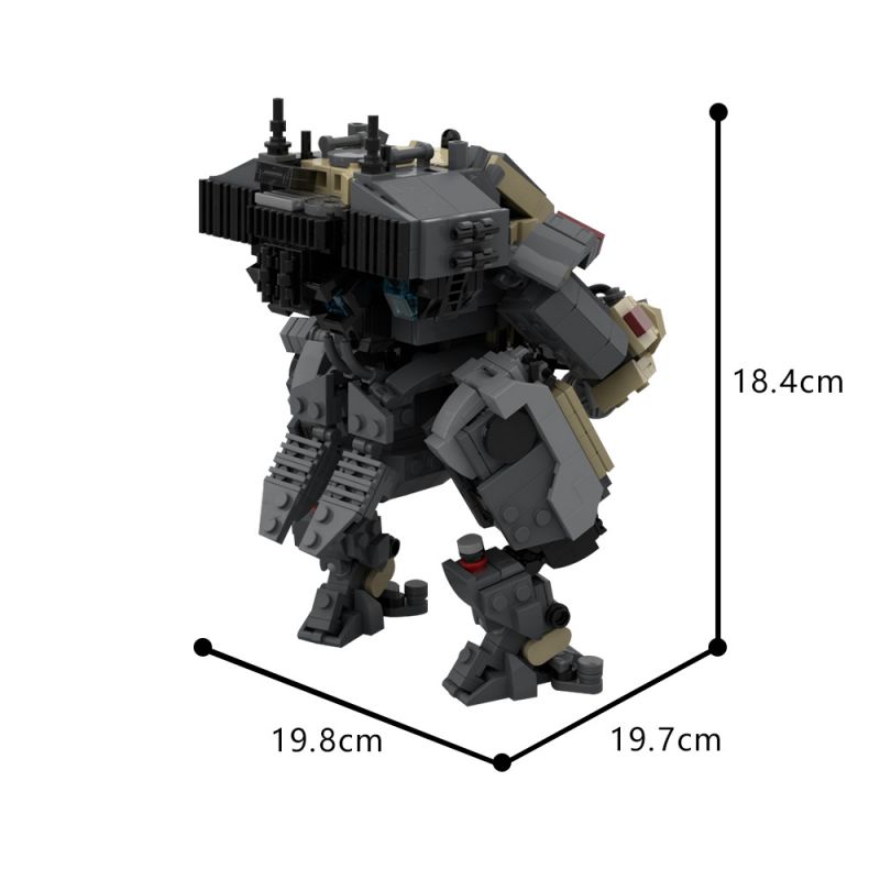 GOBRICKS MOC 192605 Legion from Titanfall 2 - YWOBB