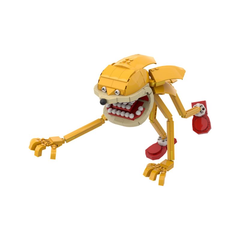 GOBRICKS MOC A1624Y01 Sonic the Hedgehog - Yellow - YWOBB