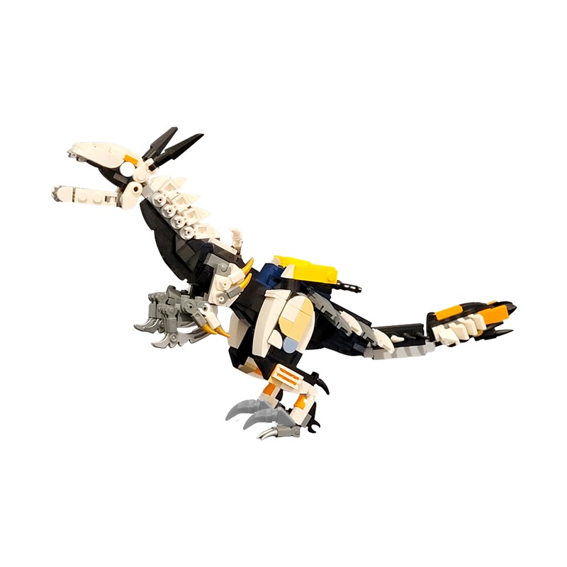 GOBRICKS MOC 152325 Clawstrider - from Horizon: Zero Dawn, Forbidden West - YWOBB