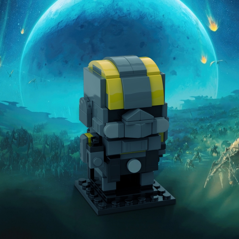 GOBRICKS MOC 192503 Helldiver - YWOBB