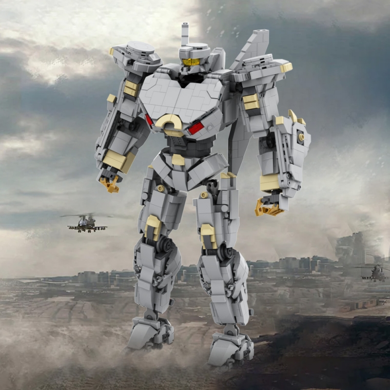 GOBRICKS MOC A1601 Striker Eureka - YWOBB