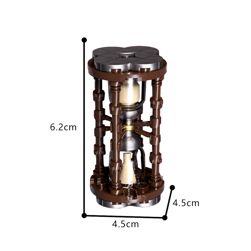 GOBRICKS MOC 191516 Antique Hourglass - YWOBB