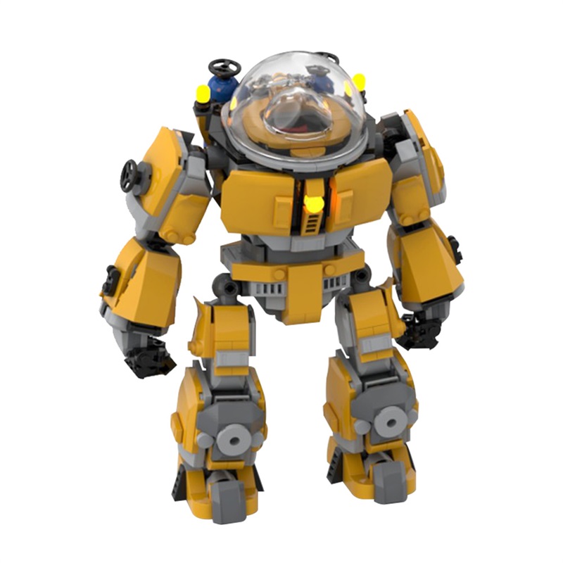 GOBRICKS MOC 185889 Deep Sea Exo Suit - YWOBB