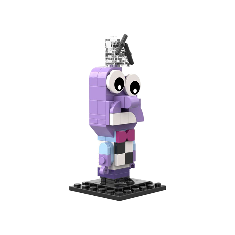 GOBRICKS MOC 137376 Fear Inside Out - YWOBB