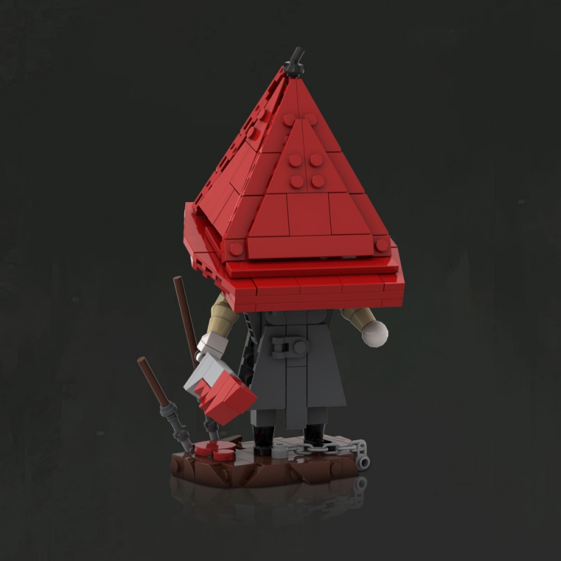 GOBRICKS MOC A1627 Silent Hill Pyramid Head - YWOBB