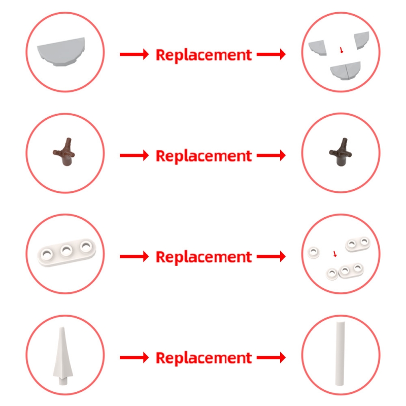 GOBRICKS MOC 191972 Rivendell mini craft - YWOBB
