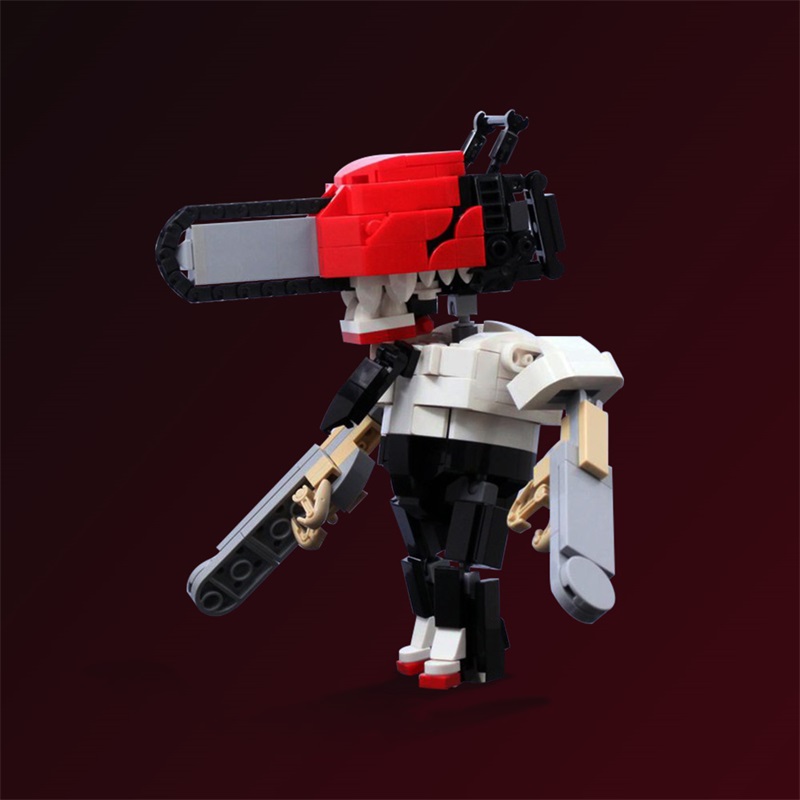 GOBRICKS MOC 171815 CHAINSAWMAN - YWOBB