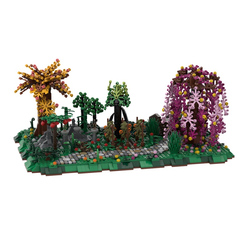GOBRICKS MOC 189543 Druid Grove - YWOBB