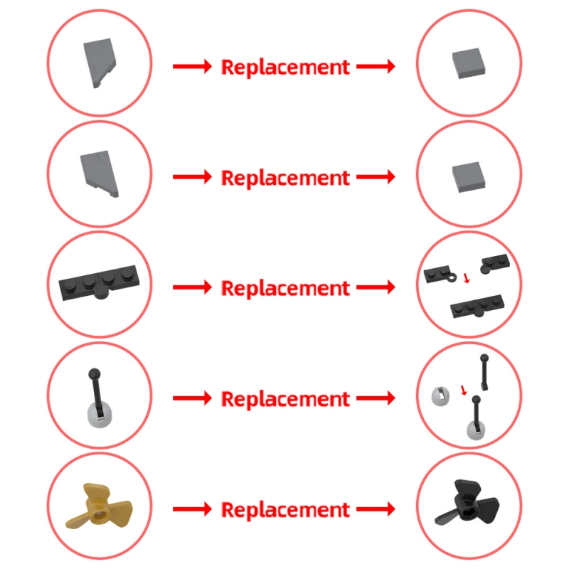 GOBRICKS MOC 192566 CVN-78 Gerald R. Ford  Aircraft Carrier - 1:300 Scale - YWOBB