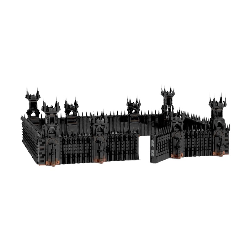 GOBRICKS MOC 189194 LOTR Black Gate - YWOBB
