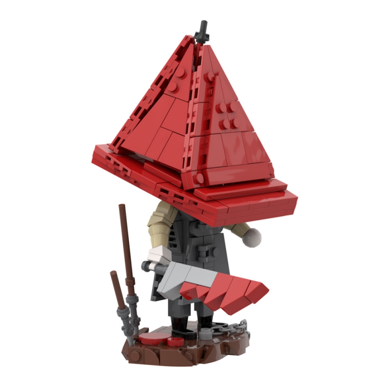 GOBRICKS MOC A1627 Silent Hill Pyramid Head - YWOBB