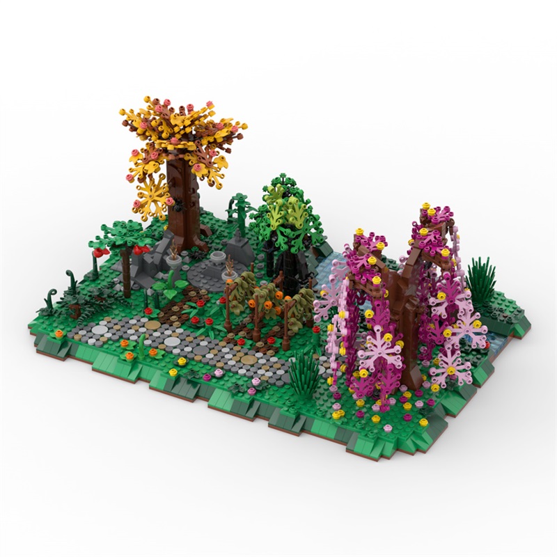 GOBRICKS MOC 189543 Druid Grove - YWOBB