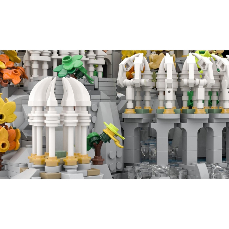 GOBRICKS MOC 191972 Rivendell mini craft - YWOBB